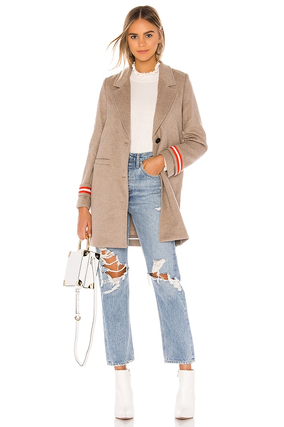 view 1 of 4 ABRIGO LANA in Beige