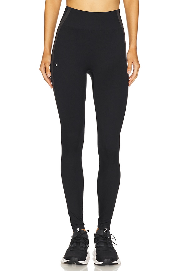 view 2 of 6 Studio Knit Tight in Black & Eclipse