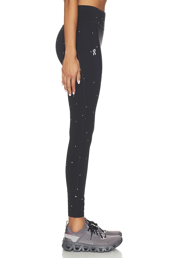 view 2 of 6 Performance Tights Lumos in Black & Eclipse