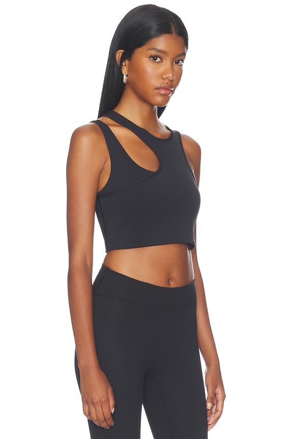 view 2 of 5 Studio Asymmetric Crop in Black