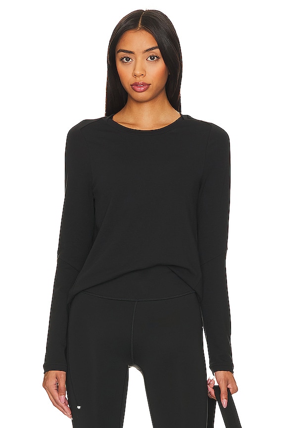 view 1 of 4 T-SHIRT LONG FOCUS in Black