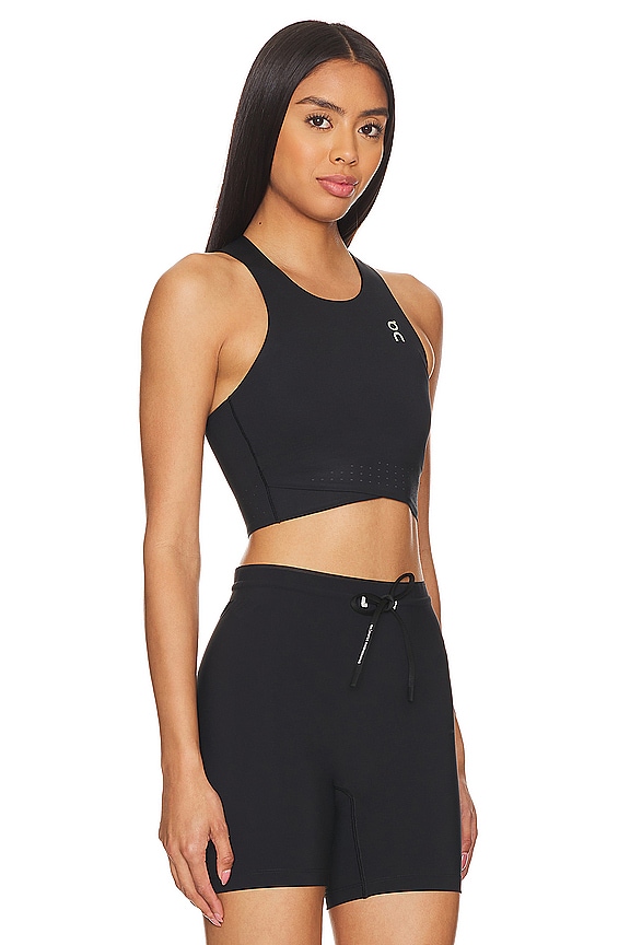 view 2 of 4 Race Crop in Black & Eclipse