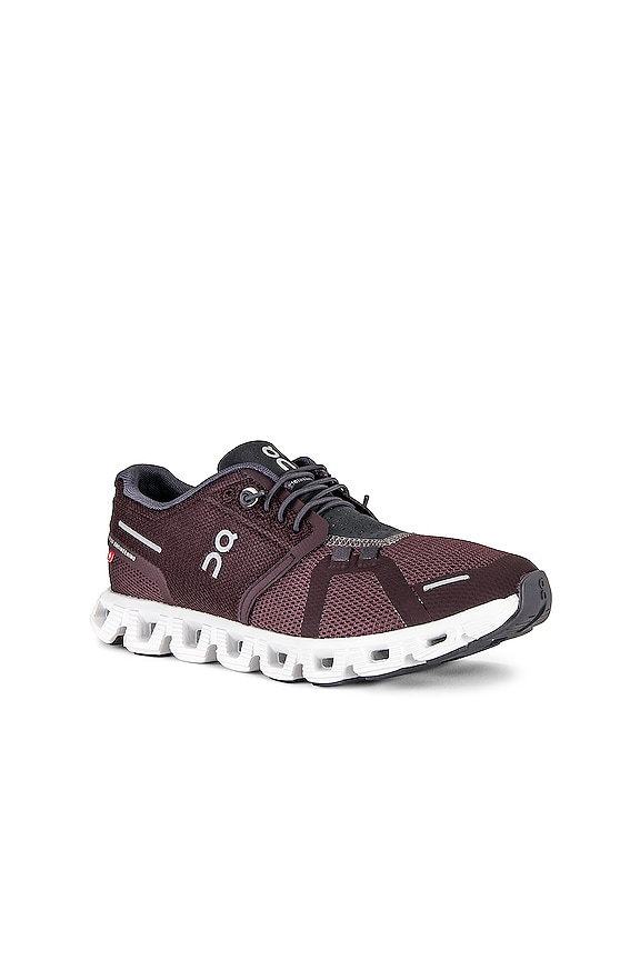 view 2 of 7 КРОССОВКИ CLOUD 5 in Mulberry & Eclipse