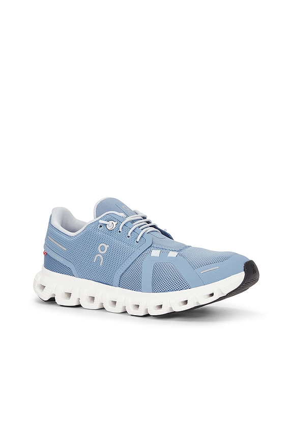 view 2 of 7 Cloud 6 Sneaker in Chambray & White