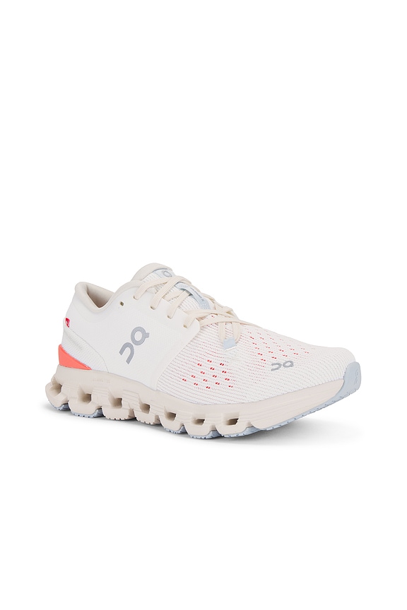 view 2 of 6 Cloud X 4 Sneaker in Ivory & Salmon
