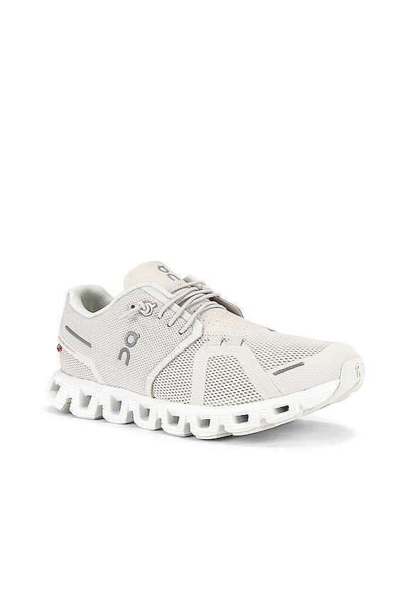 view 2 of 7 Cloud 5 Sneaker in Pearl & White