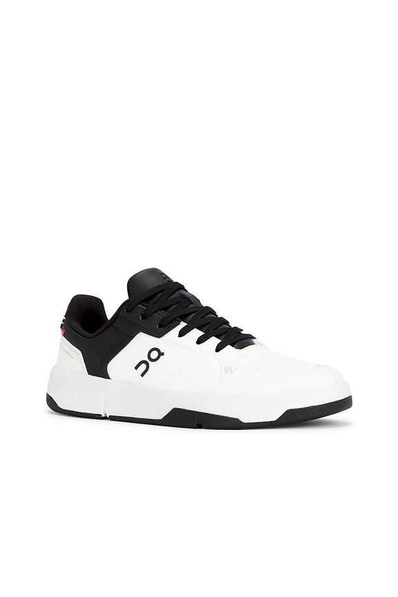 view 2 of 6 The Roger Clubhouse Sneaker in White & Black