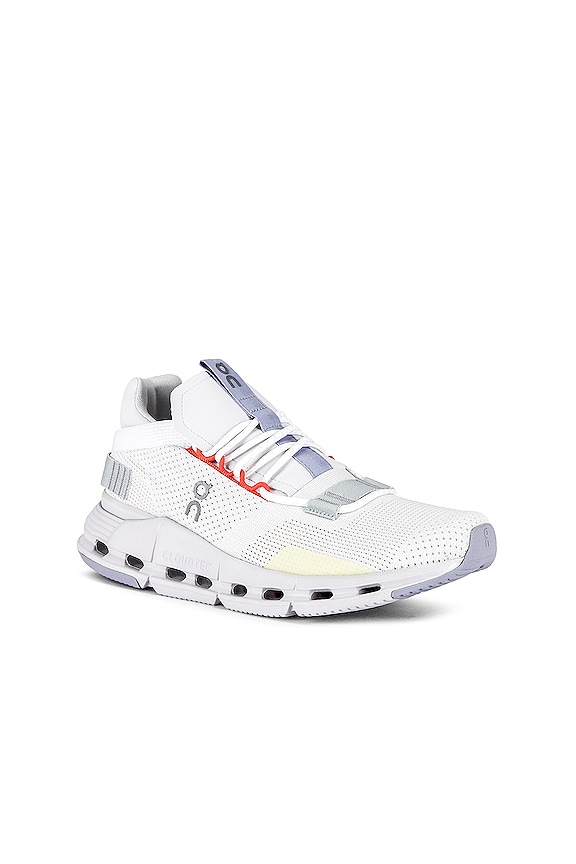 view 2 of 6 Cloudnova Sneaker in White & Glacier