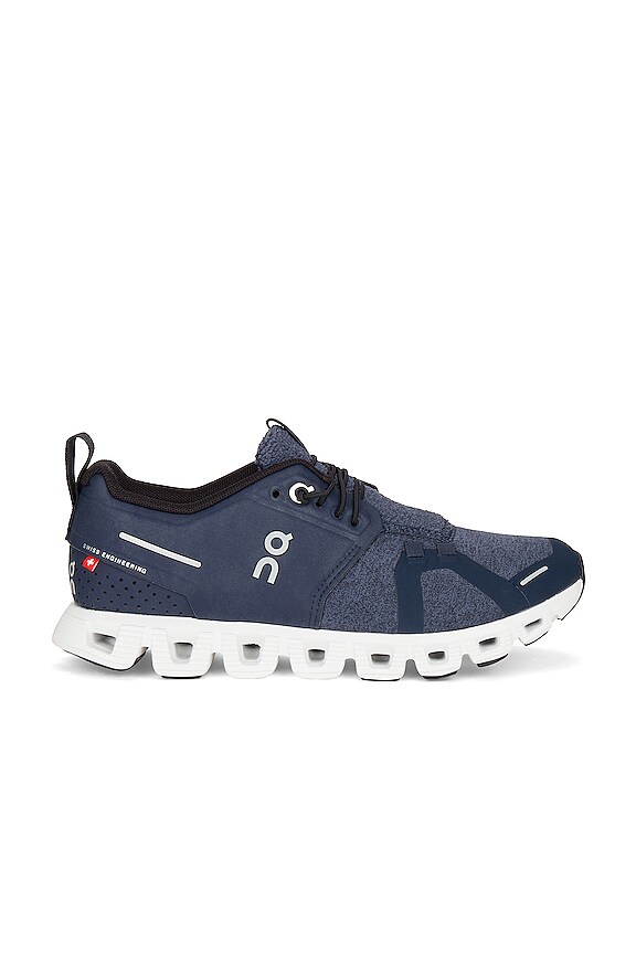 On Cloud 5 Terry Sneaker in Ink & Navy | REVOLVE