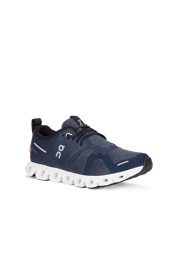view 2 of 7 Cloud 5 Terry Sneaker in Ink & Navy
