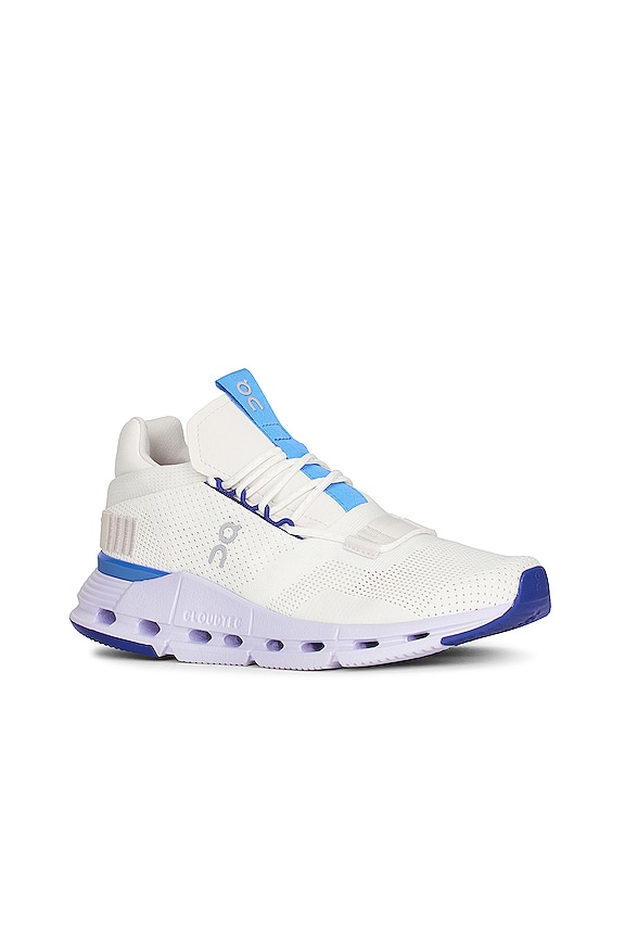 view 2 of 6 Cloudnova Sneaker in Undyed White & Heather