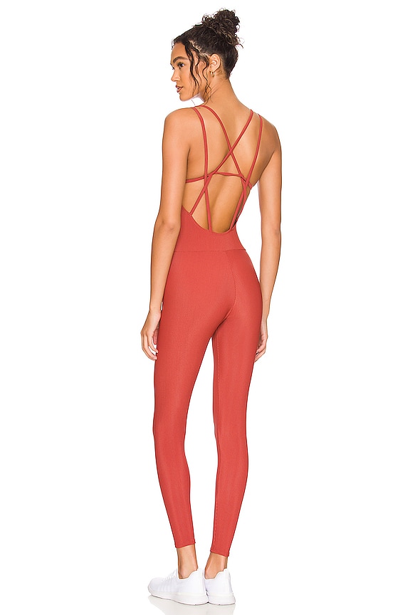 view 1 of 3 Warrior Leotard in Warm Pinecone