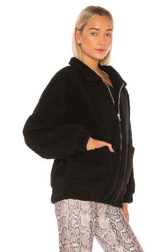 view 2 of 4 Teddy Jacket in Black