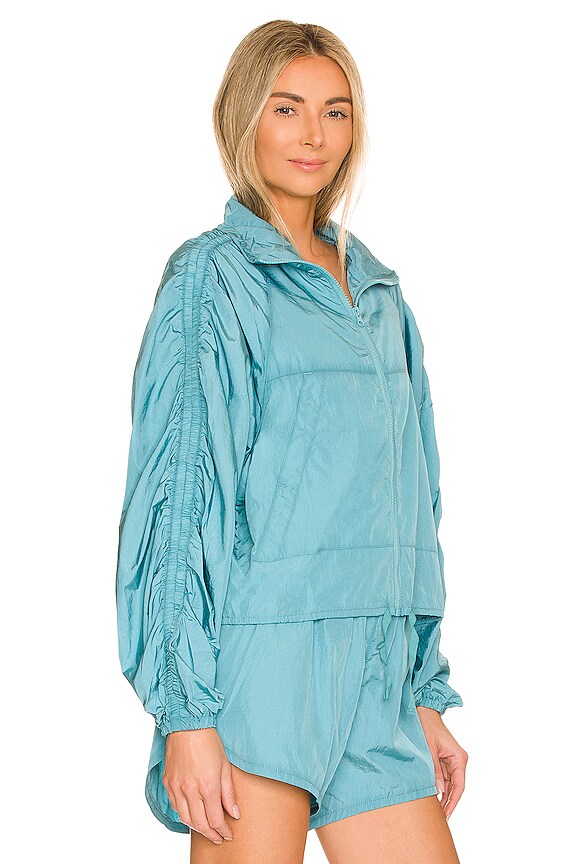 view 2 of 4 Parachute Jacket in Aquamarine