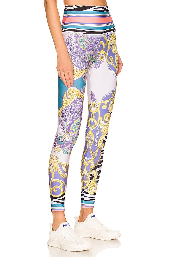 view 2 of 5 Legging gráfico de tiro alto in Safari Scarf