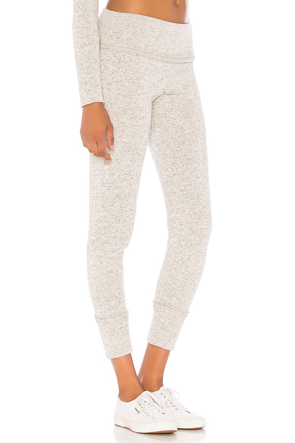 view 2 of 4 Fleece Legging in Heather Gray