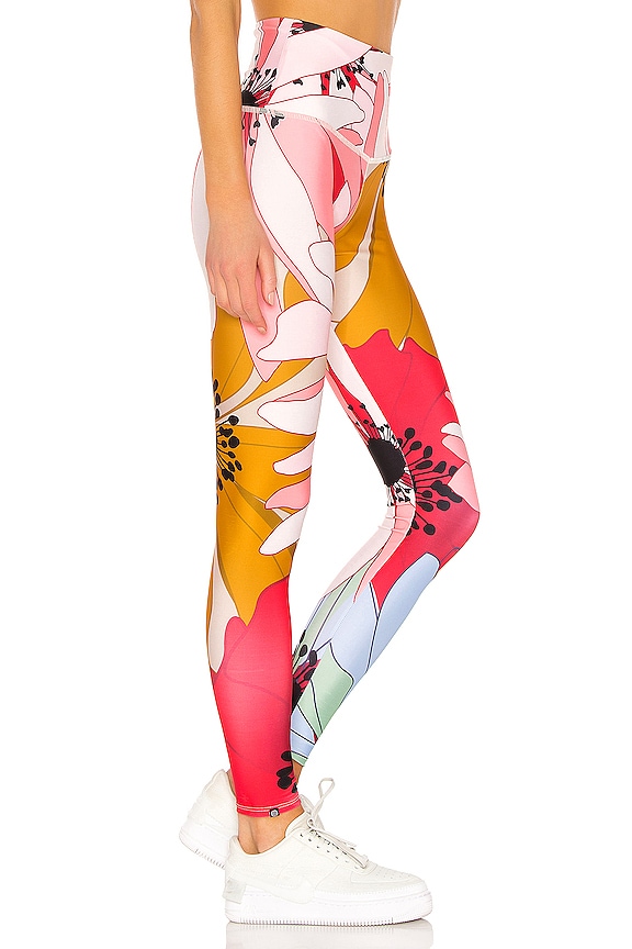 view 2 of 4 High Rise Graphic Legging in Flower Child