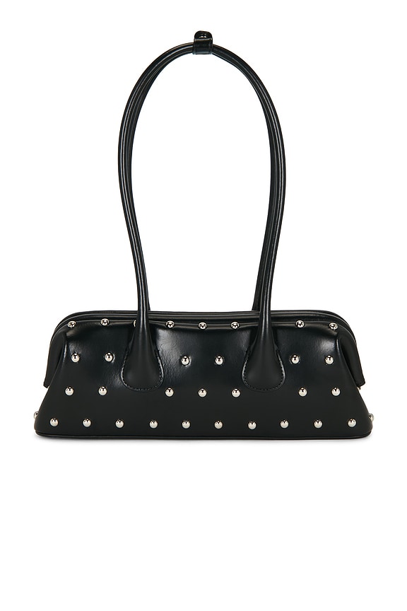 view 2 of 4 BOLSO DE HOMBRO BOAT in Black Stud