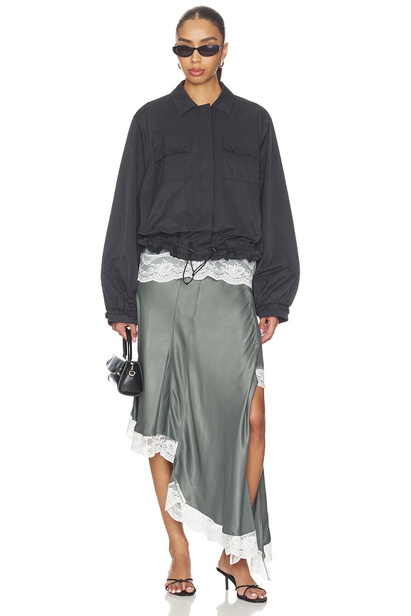 view 2 of 6 BLOUSON MILA in Black