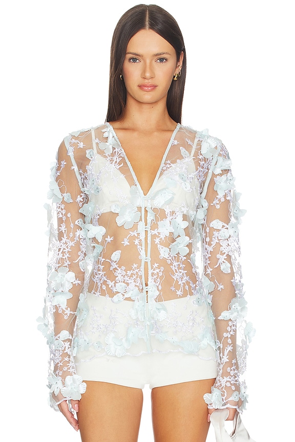 view 1 of 5 Naya Blouse in Baby Blue
