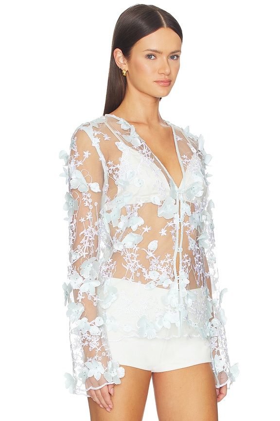 view 2 of 5 Naya Blouse in Baby Blue