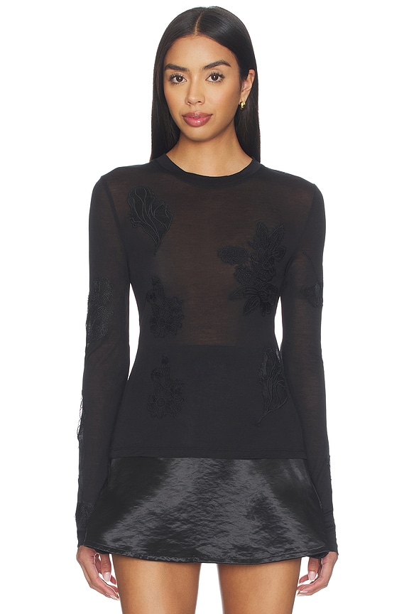 view 1 of 5 Ziva Top in Black