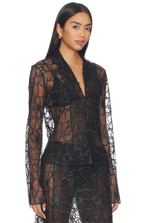 view 2 of 4 Flora Shirt in Black
