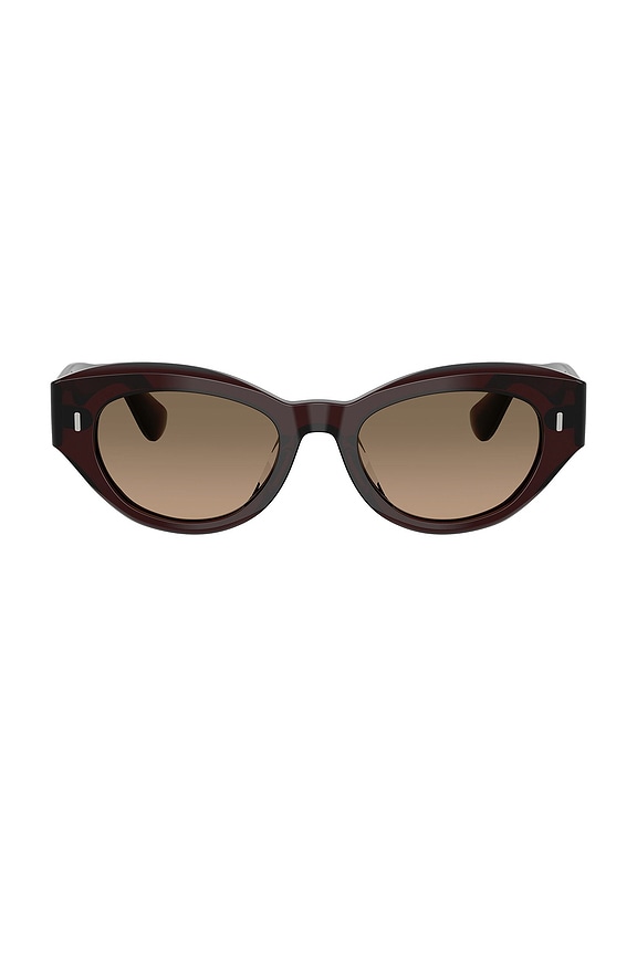 view 1 of 3 Lerrue Oval Sunglasses in Black