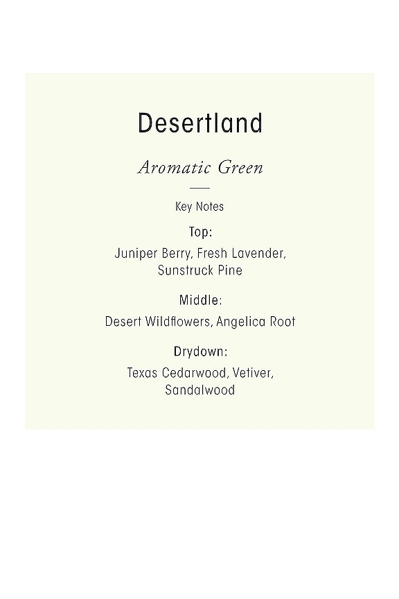 view 2 of 2 DESERTLAND SCENTED CANDLE 香り付きキャンドル in 