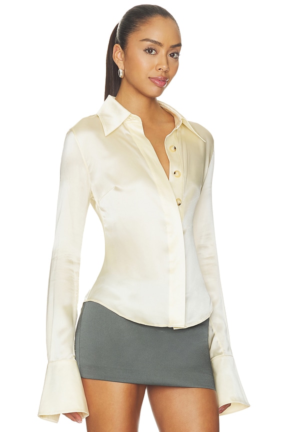 view 2 of 4 CAMISA TAILORED  in Antique Ivory