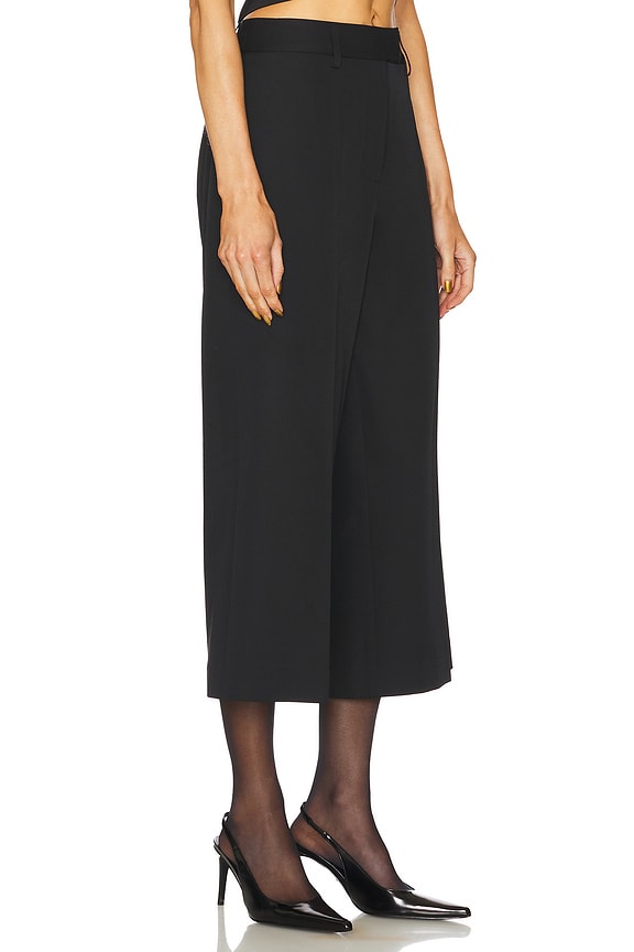 view 2 of 6 Leona Cropped Trousers in Black
