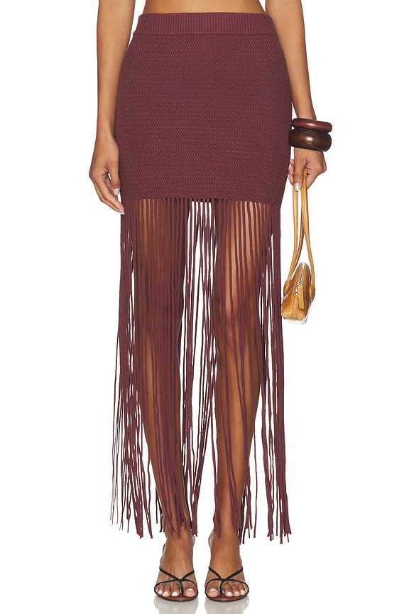 view 1 of 6 Libby Skirt in Rasin