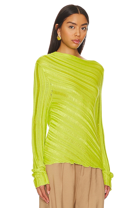 view 2 of 4 Cheryl Top in Green