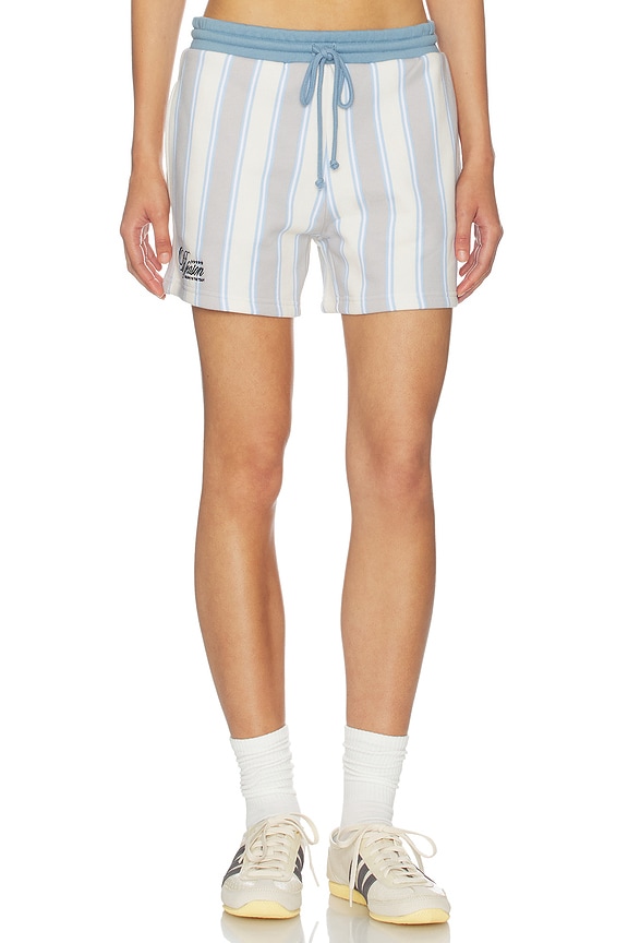view 1 of 6 Femme Short in Blue Stripe