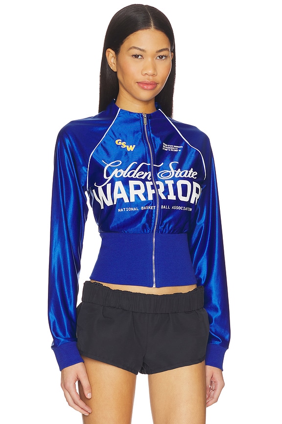 view 2 of 5 GOLDEN STATE WARRIORS クロップド・トラックジャケット in Golden State Warriors