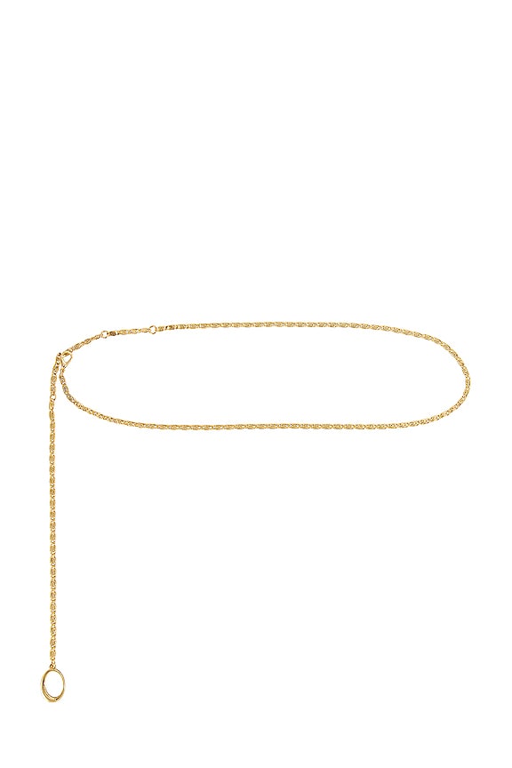 view 2 of 4 Chain Belt in Gold