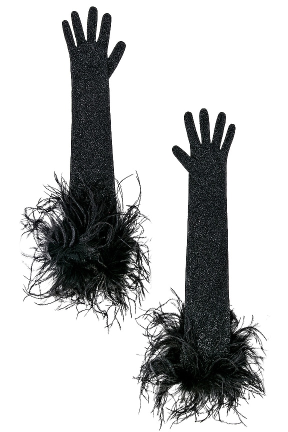 view 2 of 2 Lumiere Gloves in Black