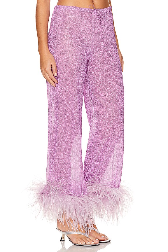 view 2 of 5 БРЮКИ LUMIERE PLUMAGE in Glicine