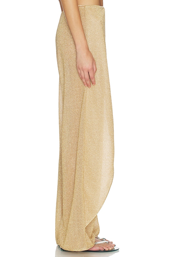 view 2 of 6 Lumiere Beads Pareo Pants in Gold