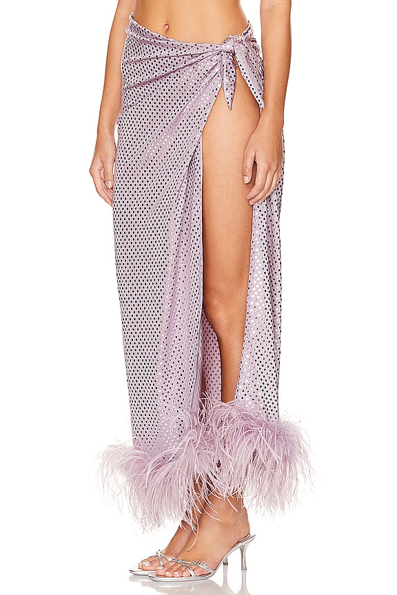 view 2 of 5 ПАРЕО DISCO PLUMAGE in Lilac