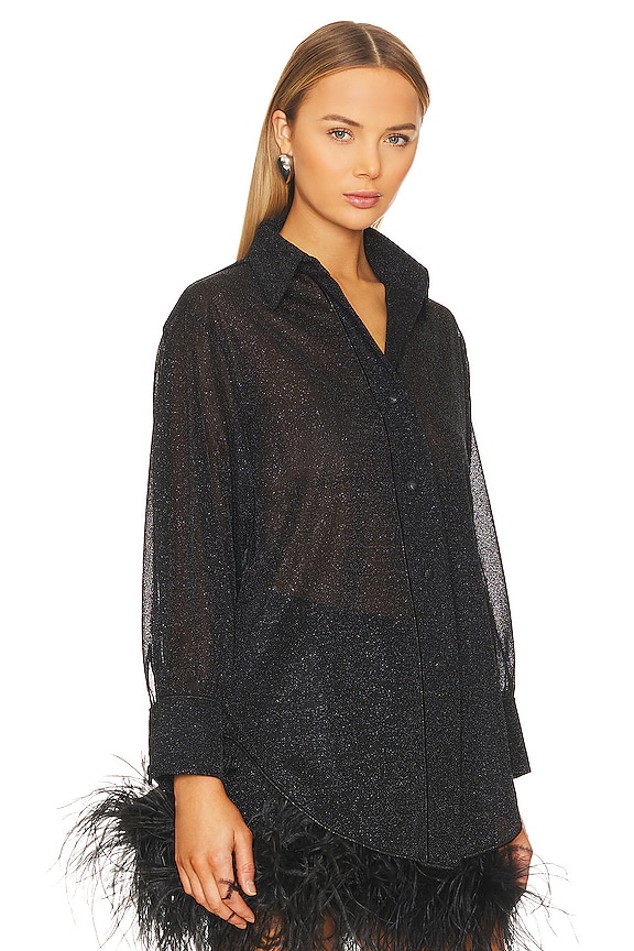 view 2 of 5 CHEMISE LUMIERE in Black