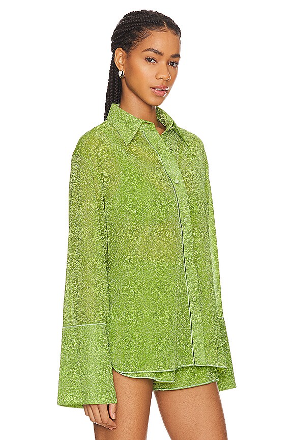 view 2 of 5 Lumiere Shirt in Lime