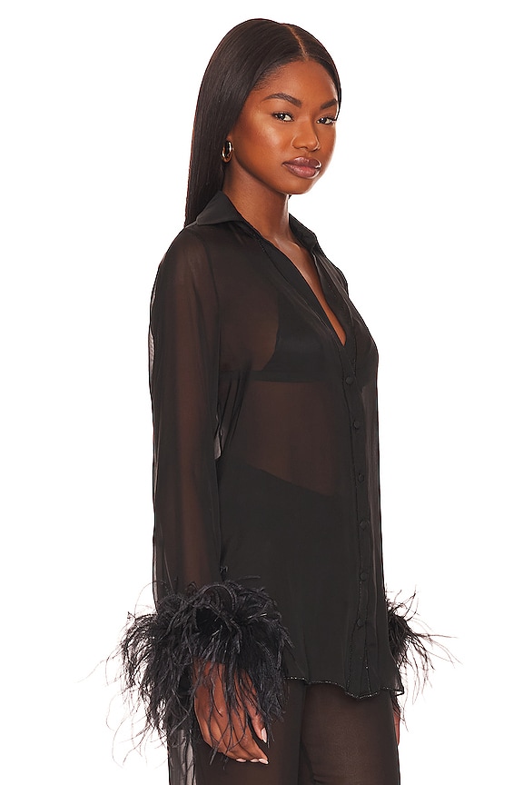 view 2 of 4 Plumage Shirt in Black