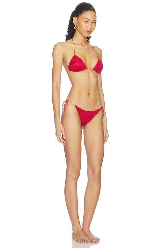 view 2 of 5 CONJUNTO BIKINI LUMIERE in Coral