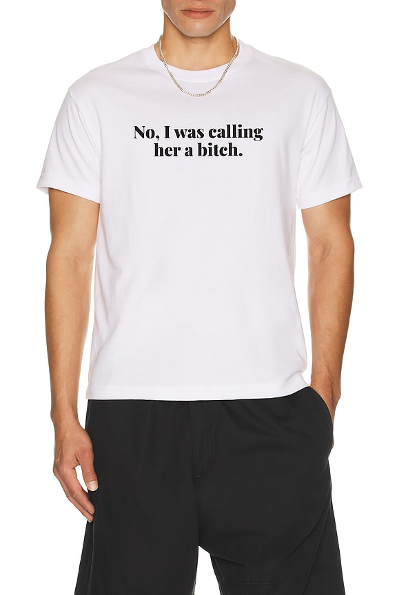 view 1 of 5 Cardi B White Tee In White in white