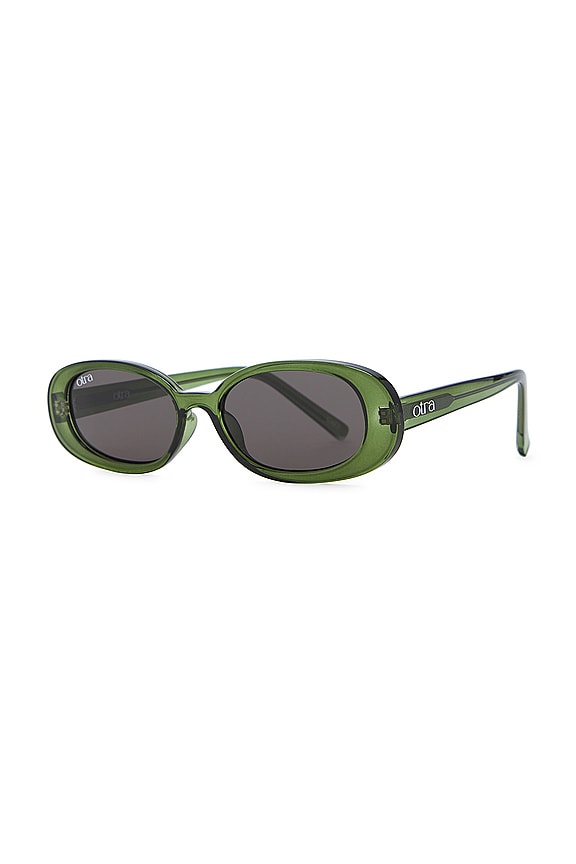 view 2 of 3 Gina Sunglasses in Matcha & Smoke