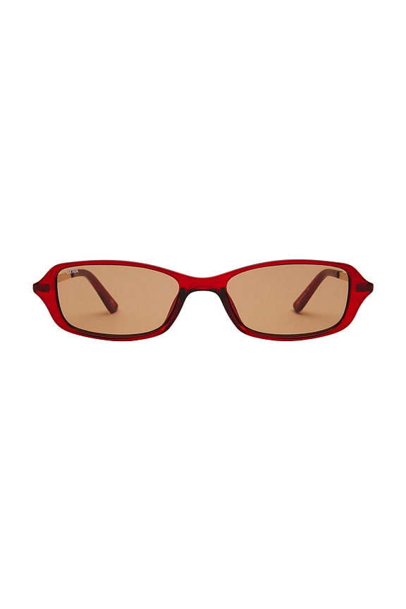 view 1 of 2 LUNETTES DE SOLEIL CAYSEE in Transparent Cherry & Brown