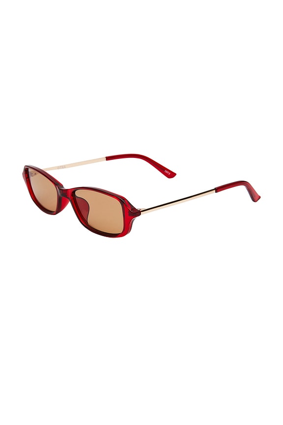 view 2 of 2 LUNETTES DE SOLEIL CAYSEE in Transparent Cherry & Brown