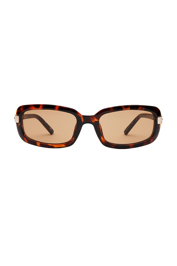 view 1 of 2 LUNETTES DE SOLEIL DELILAH in Tort & Brown