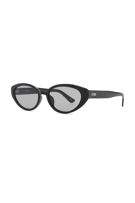 view 2 of 3 Greta Sunglasses in Black & Smoke